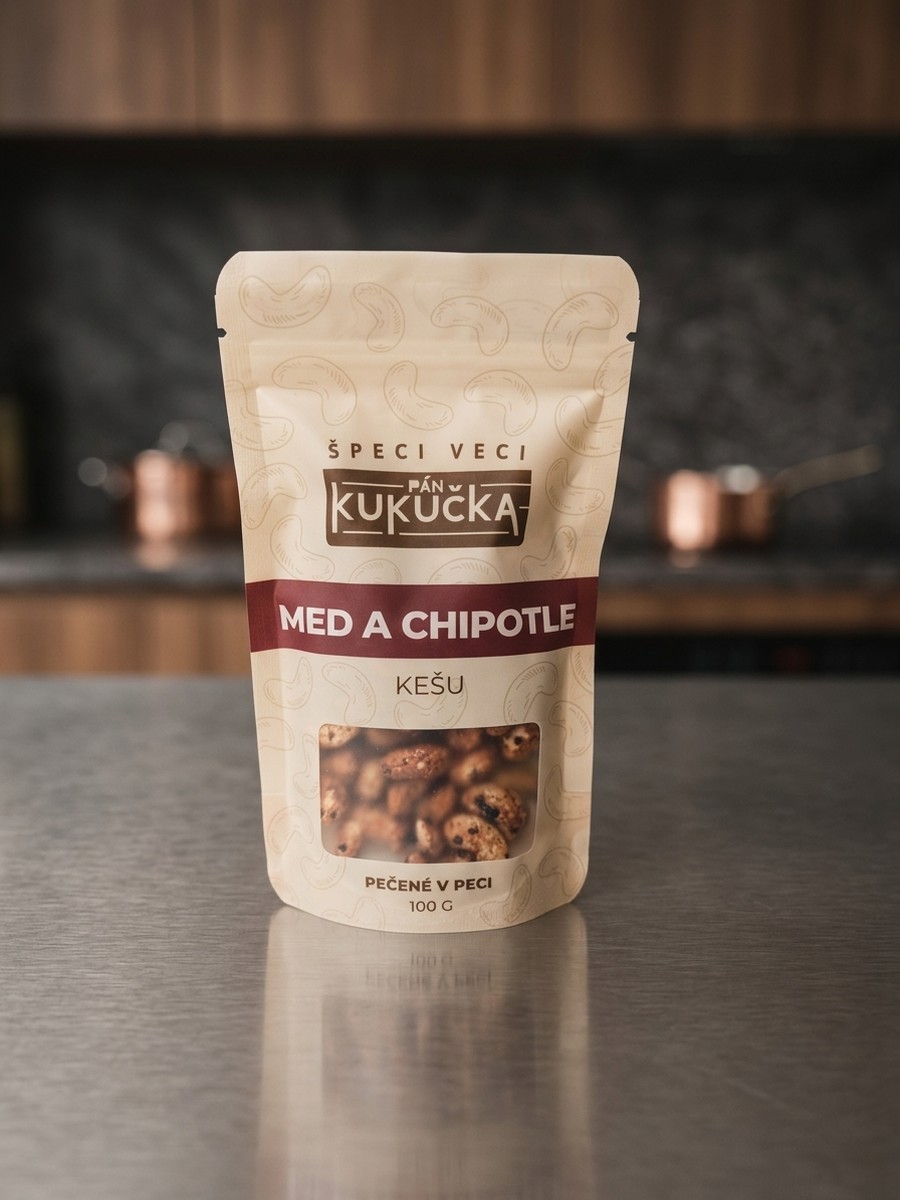 Kešu s medom a chipotle Pán Kukučka