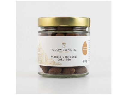 Mandle v mliecnej cokolade so skoricou 250g 600x600