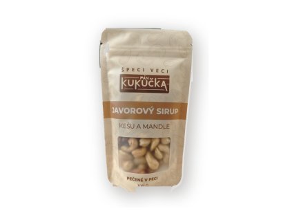 Mandle kešu s javorovým sirupom Pán Kukučka 100g
